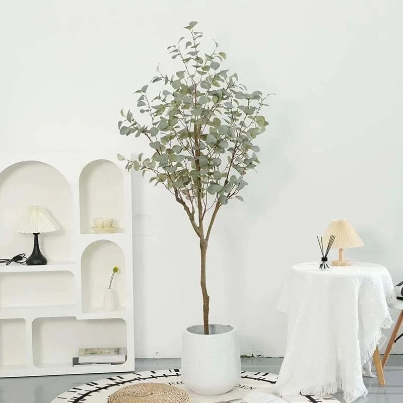 

Artificial Olive Plant Tree High Branches Faux Plant Plastic Leaf Ornamental Indoor Artificial Plant For Home Decor