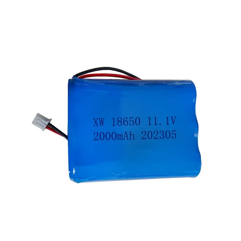 11.1V 18650 2000mAh 2600mAh Lithium Battery Pack Electric Massager Rod Speaker Rechargeable Battery