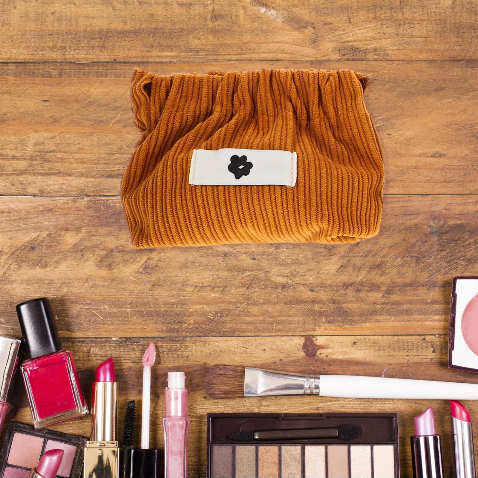 3 stücke Cord Make-Up Tasche Kleine Frauen Tasche Für Lippenstift Münzen Lagerung Reise Veranstalter Geldbörse Eitelkeit Beutel