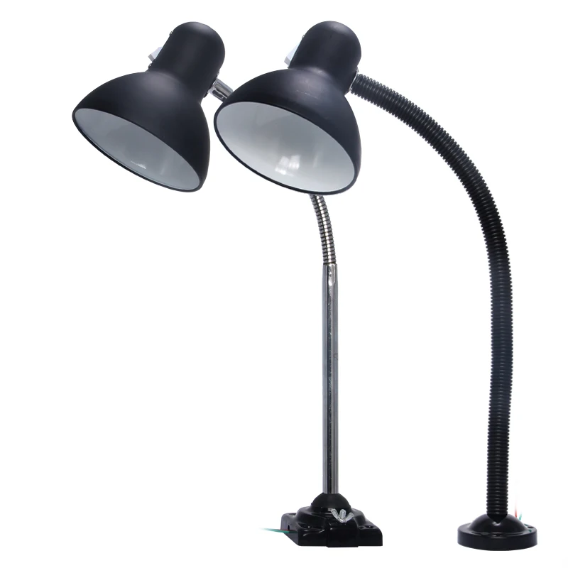 LED E27 لمبة آلة أداة ضوء العمل 45/47 سنتيمتر مرنة معقوفة الجدول مصباح ل مخرطة الصناعية آلة معدات الجدول الخفيفة