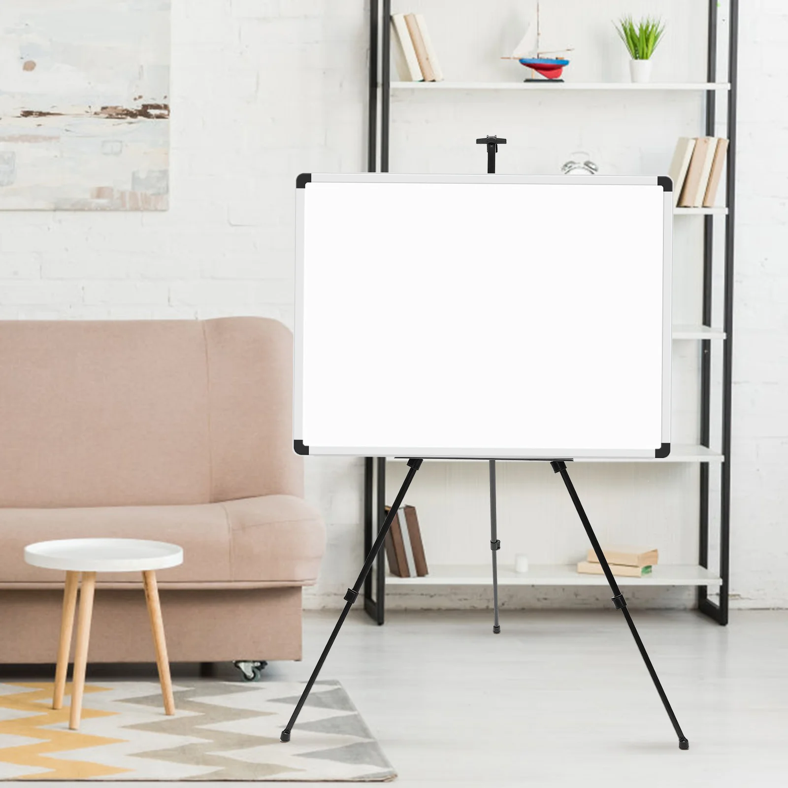 

Folding Iron Easel Stand Durable ABS Wear Resistant Professional Painting Display Stand Outdoor Indoor School Art Accessory