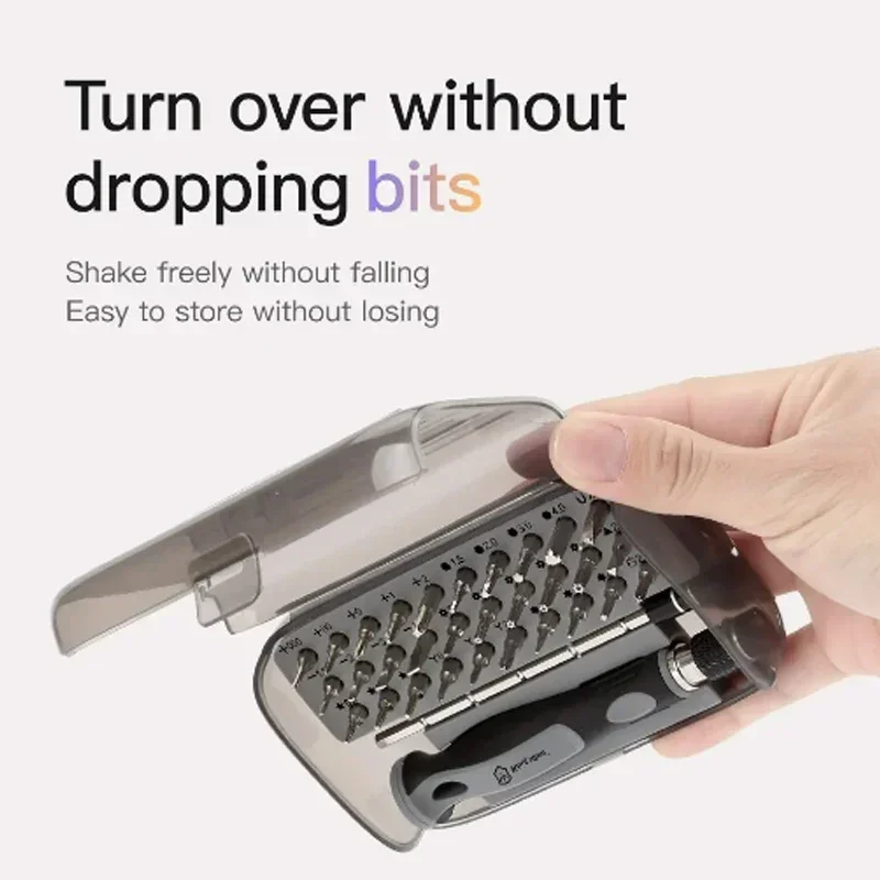 New 32 In 1 Screwdriver Set Precision Magnetic Screwdriver Bits Kit Removable Telescopic Screwdriver Home Toolbox