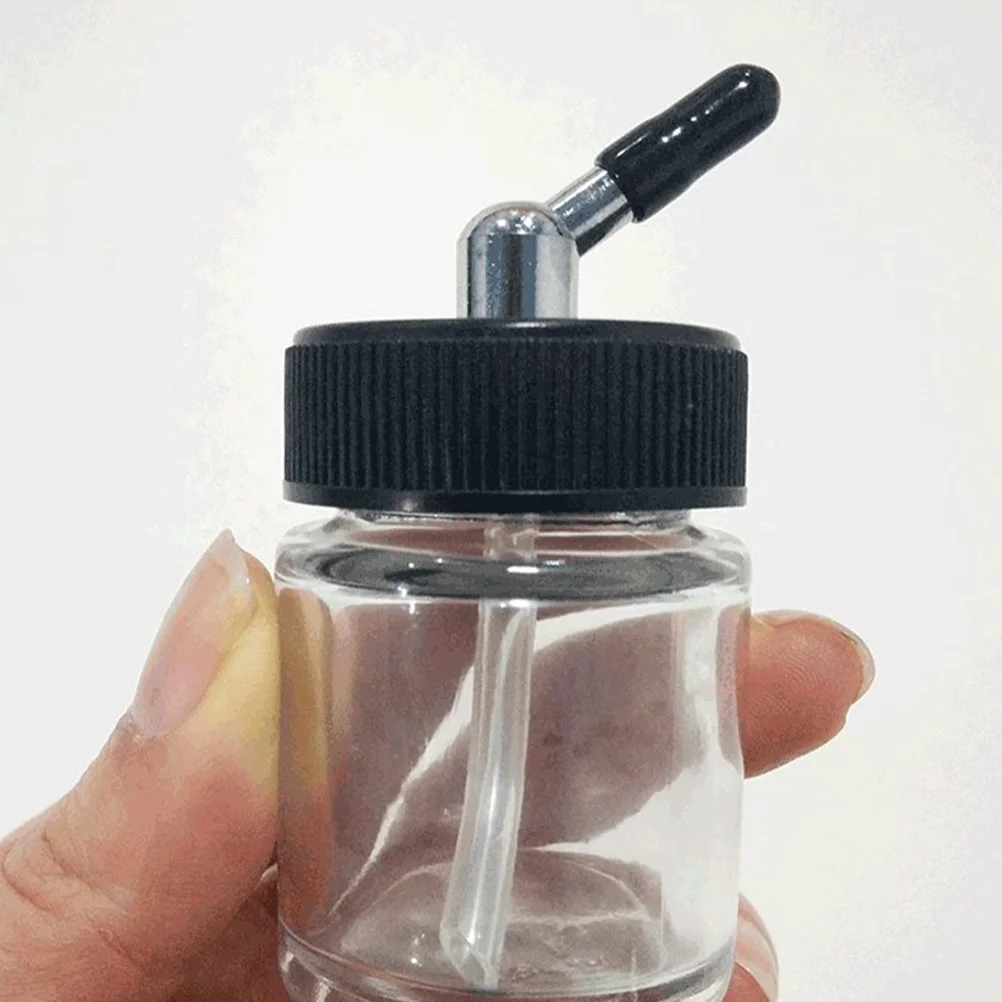 

Pigment Bottle Mouth Cap Airbrush Parts Tip Bottles Nozzle Caps Accessory Replacement Jar