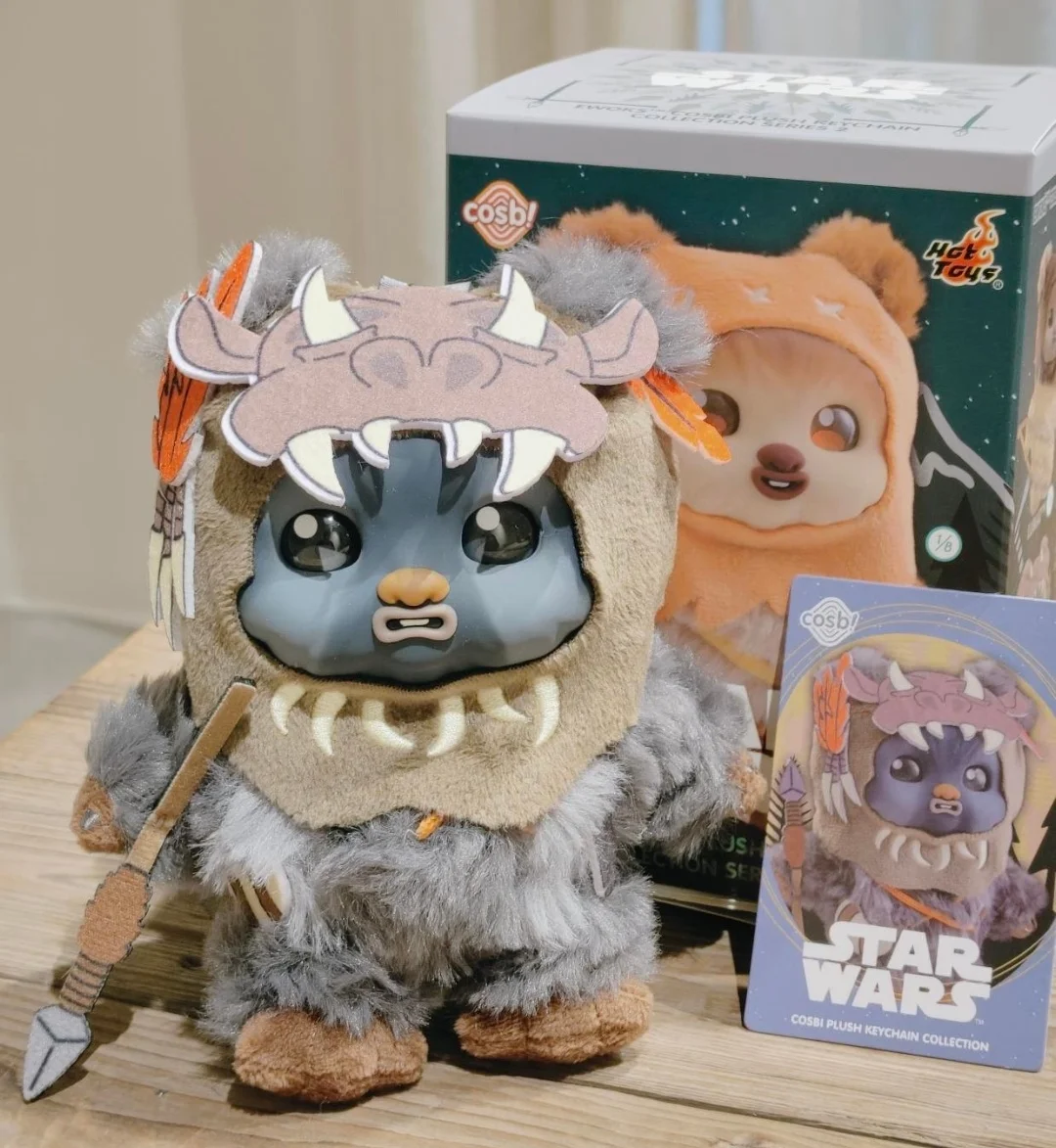 新品正規品-ホットトイズ-スターウォーズ-イウォーク-コスビ-ペンダント-ブラインドボックス-シリーズ2-ルーク・スカイウォーカー-ミステリーボックス-アクションフィギュア-ギフト-おもちゃ-飾り物