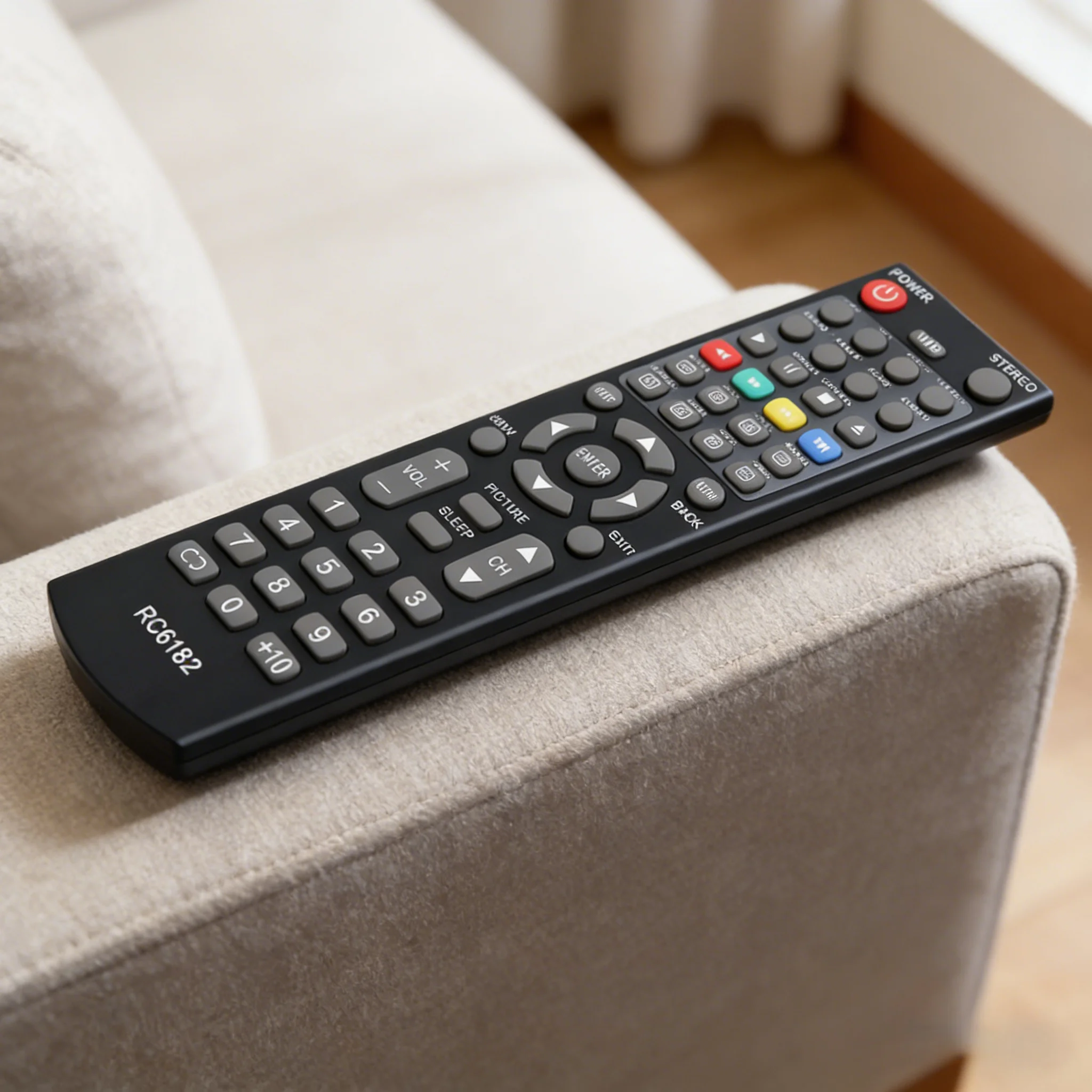 

High Quality RC6182 Replacement Remote for TEAC HD LCD TV LCDV1955 LCDV255 LCDV265 LCDV325