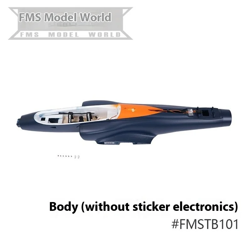 2025 Fms 90mm Viper Remote Control Aircraft Accessories Main Wings Body Flat Tail Vertical Tail Model Aircraft Accessories