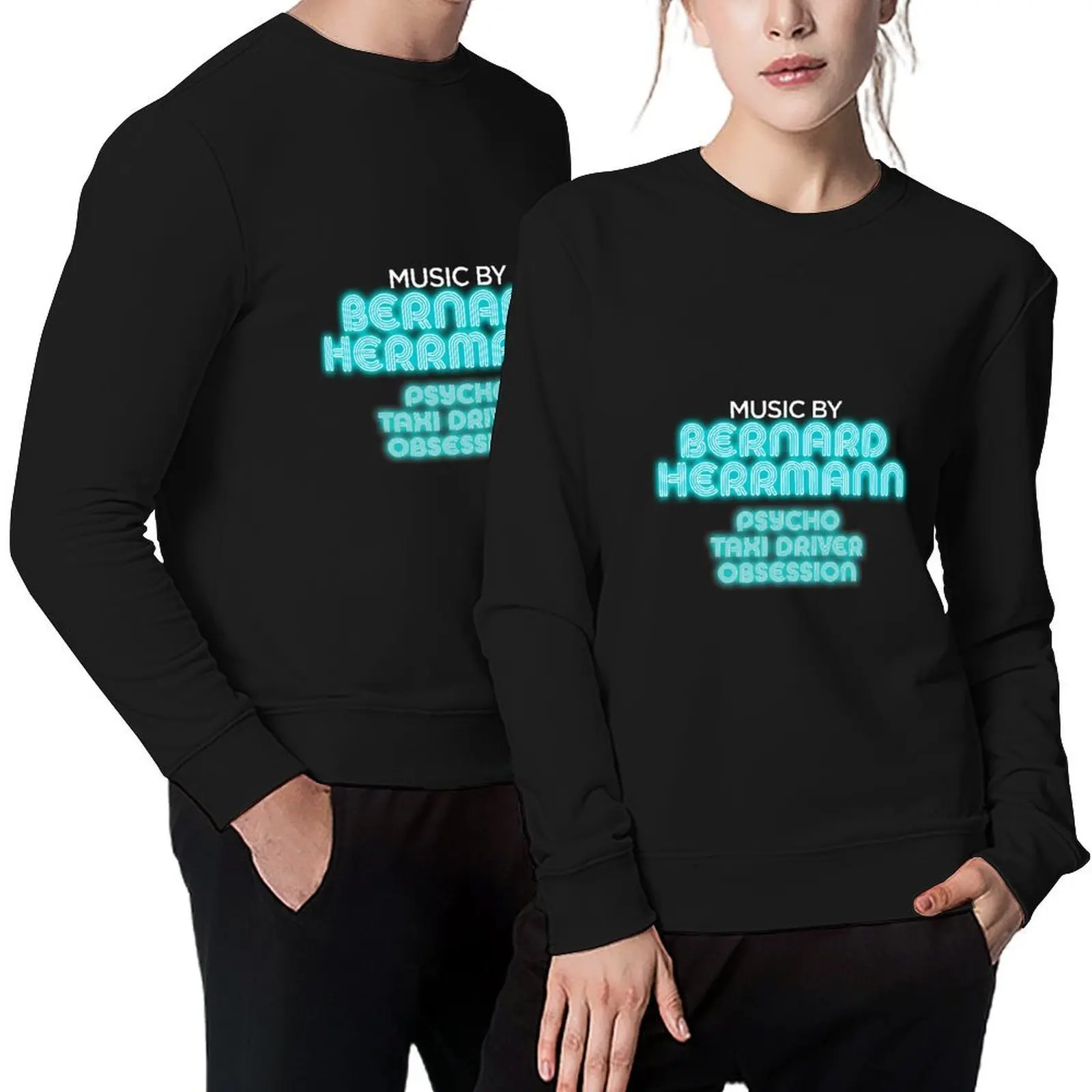 Bernard Herrmann-Jersey con efecto neón, ropa de otoño para hombre, chándal, ropa para hombre, sudaderas