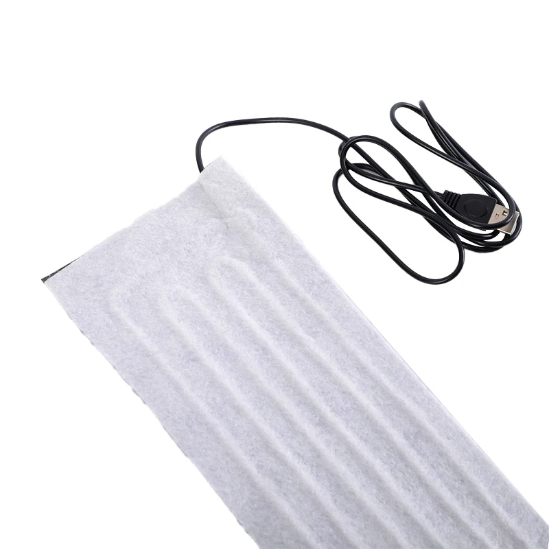 5V USB Fiber Heater Carbon Electric Heated Jacket Soft Cushion Winter Men Vest Heating Clothes Warmer Pads Keep Warm