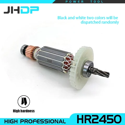 AC220V Armature Assembly Replacement For Makita HR2450 HR2455 HR2445 Rotary Hammer HR2020 Electric Drill Spare Parts Accessories