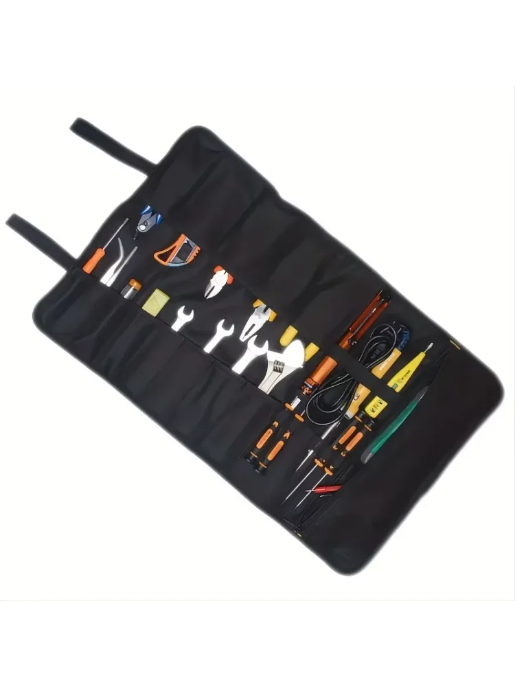 22 Pockets Oxford Canvas Folding Wrench Roll Storage Tools Waterproof Hand Roller