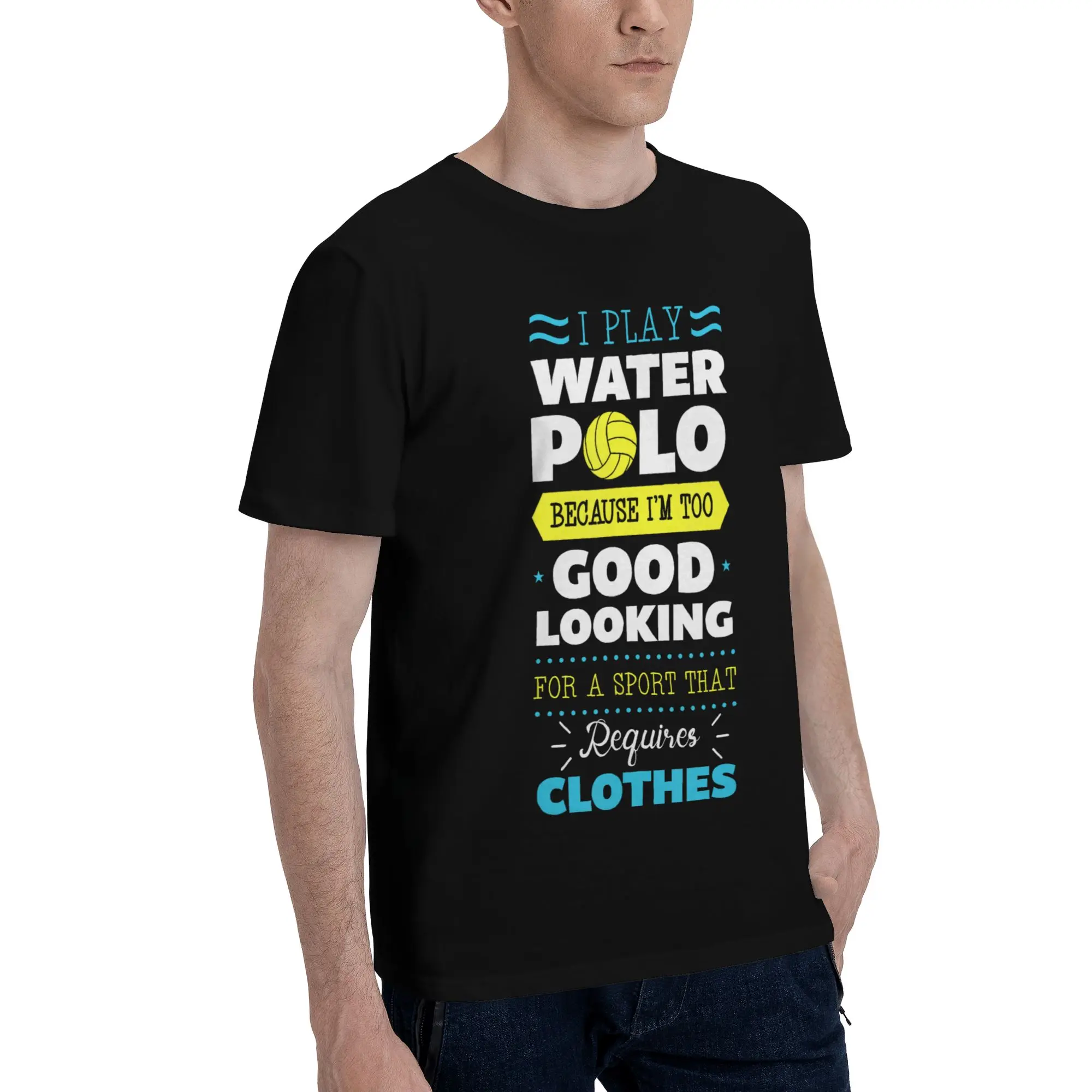 Water Polo Player  New Arrival T Shirts Men Women  100% Cotton  Tee Shirt Clothing