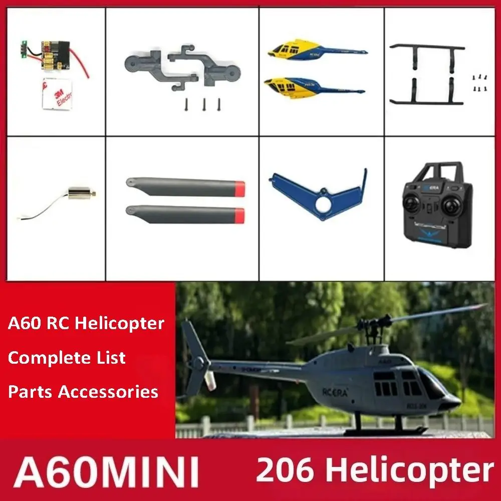 2.4G 6-Aixs A60 RC Helicopter Complete List Multistyles 4CH Altitude Hold Optical Flow Single Propeller Toys Plastic