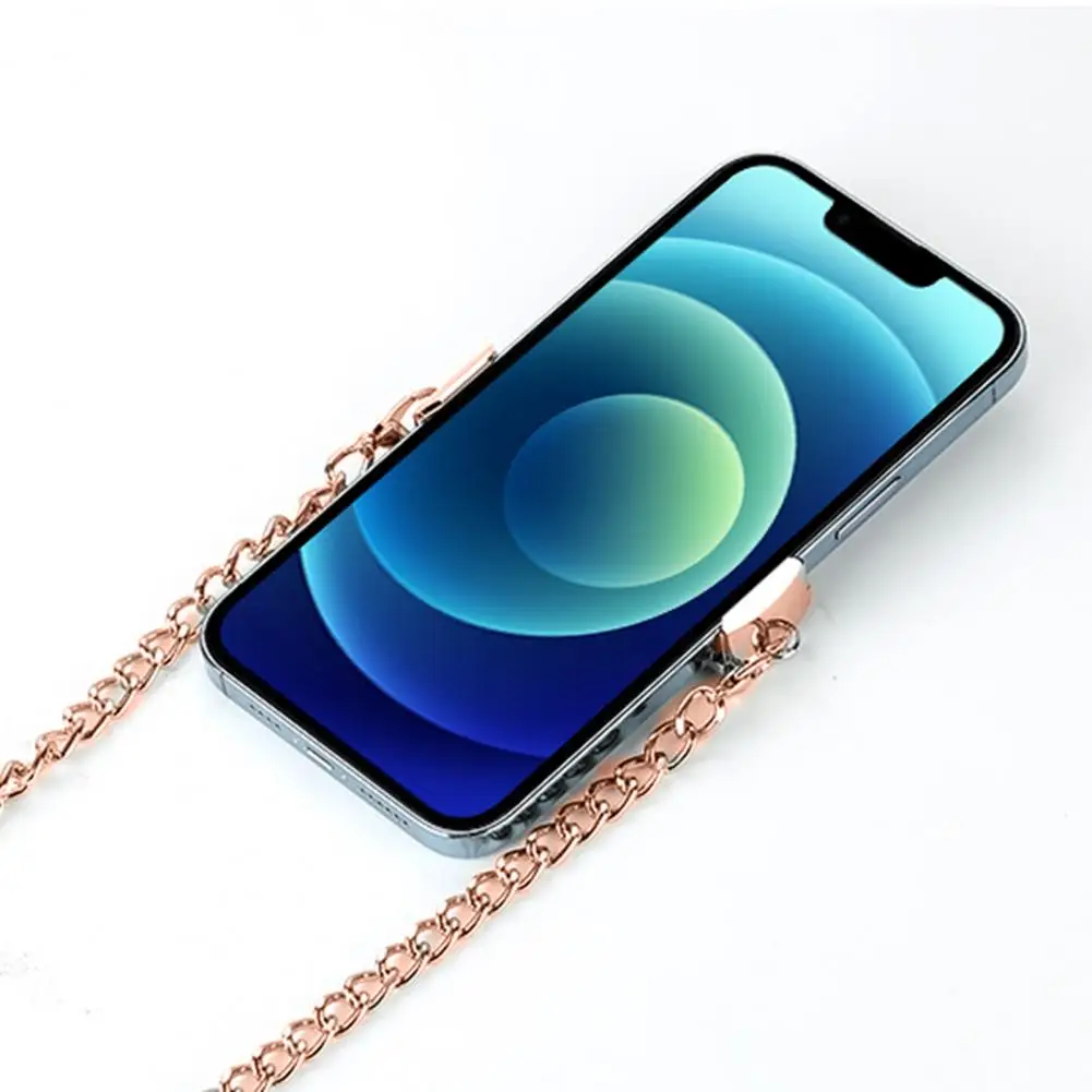 Portable Phone Crossbody Strap Long Strong Load-bearing Stylish Mobile Phone Back Clip Lanyard Neck Strap