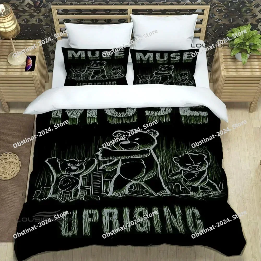 

Rock band Muse printed Bedding Sets exquisite supplies set duvet cover bed comforter set bedding set luxury birthday gift
