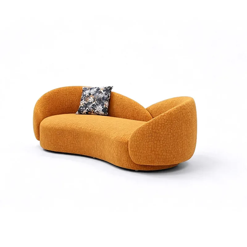TQH-c13  New Furniture Fabric Sofa Living Room Apartment Clothing Store Beauty Salon Hugging Sofa Small Apartment
