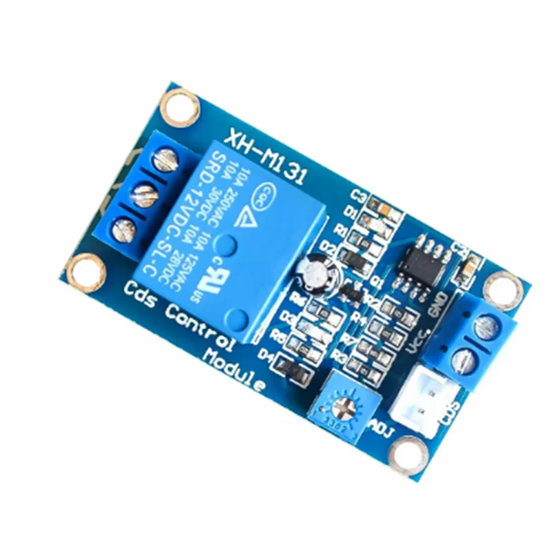 XH-M131 DC 5V 12V 24V Light Control Switch Photoresistor Relay Module Detection Sensor 10A brightness Automatic Control