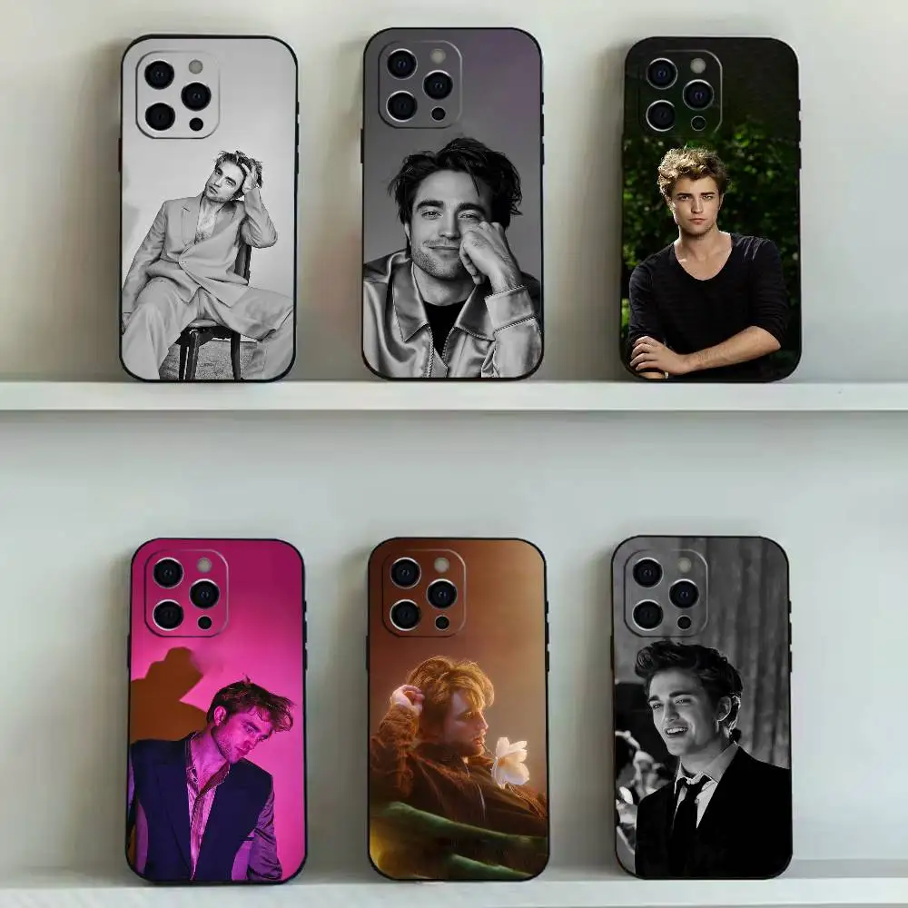 

R-Robert P-PattinsonS Phone Case Silicone Soft For IPhone 17,16,15,14,13,12,11,XS,Plus Pro Max
