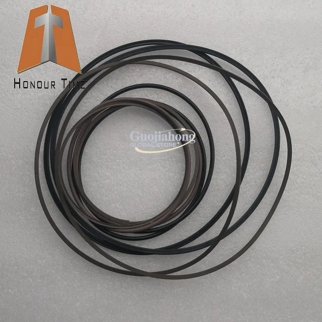 ZGAQ-01363 ZGAQ-01365 ZGAQ-01288 ZGAQ-01287 ZGAQ-01289 Kit de vedação de reparo de freio de escavadeira de roda para R210W-5/R200W-7 HUB Kit