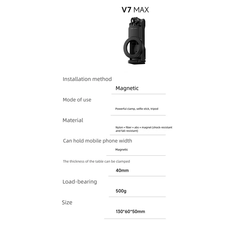 Magnetic Portable Universal Phone Stand For Travel Car Navigation Luggage Train For Airplane Desktop Mount