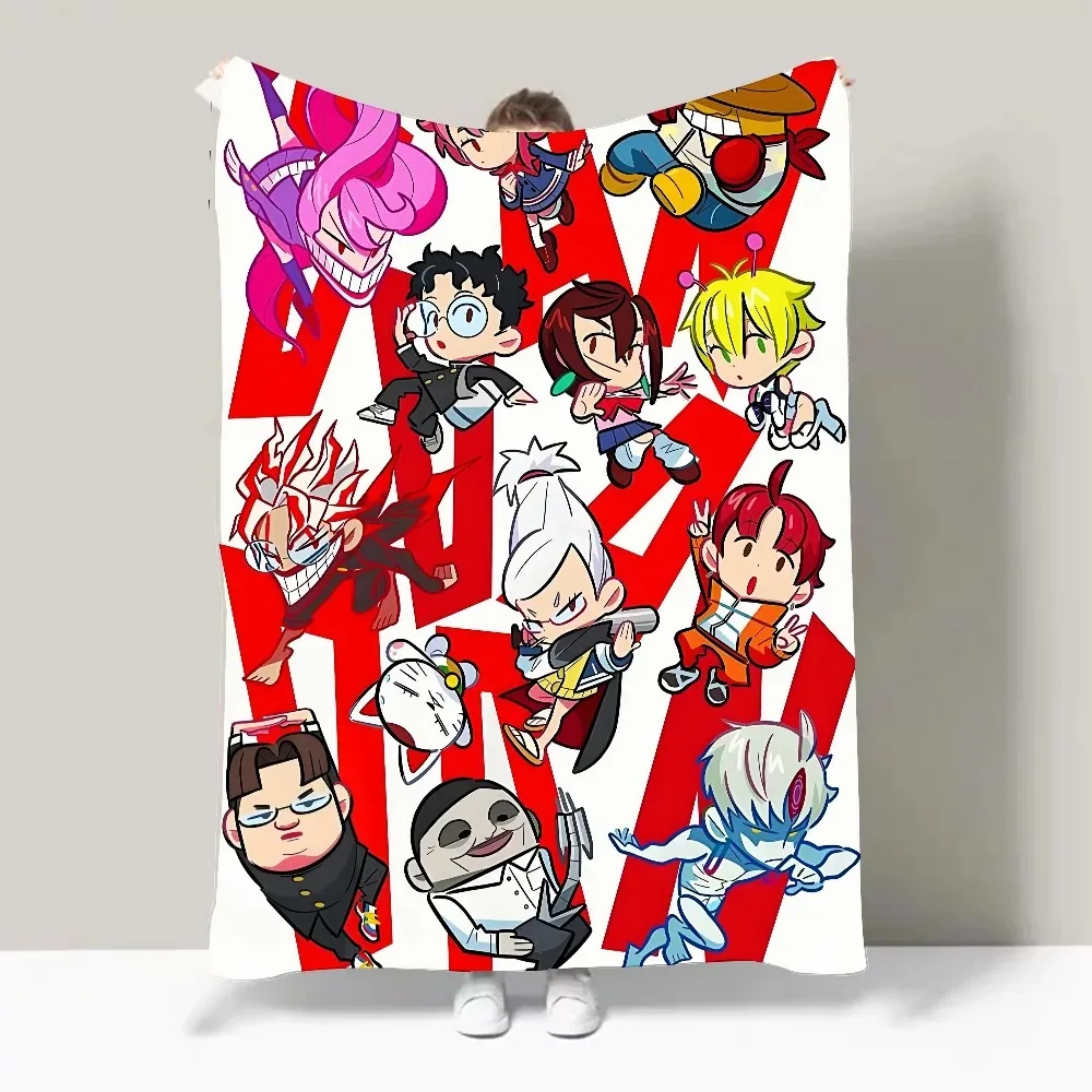 Bilibili Anime Dandadan Blanket Design Lightweight  For Dorms, Naps, Living Room, Office,Sofa,All-Season