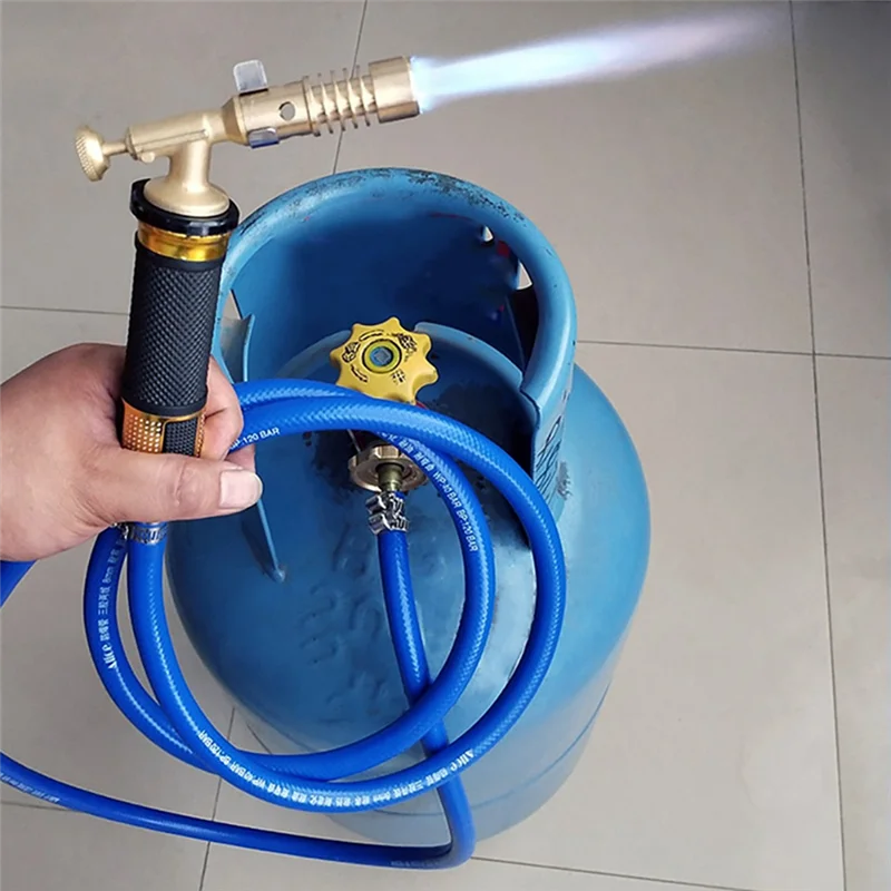 ABZV-LPG الغاز الشعلة مقبض يده النحاس الألومنيوم الحديد شعلة لحام ارتفاع درجة الحرارة الذهب والفضة صهر النار الشعلة