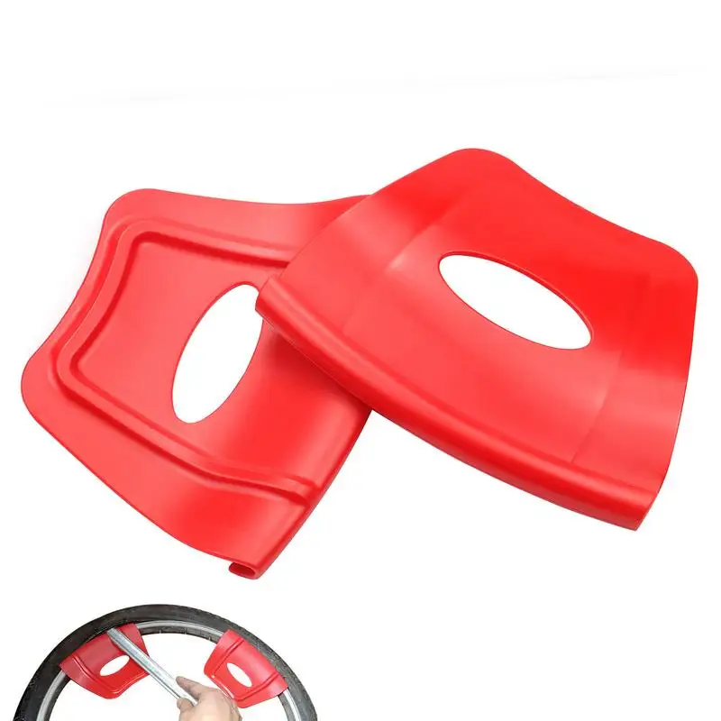 2pcs Motorcycle Rim Shield Guards Universel Moterbike Tire Changer And Tire Changing Shield For Motorcycles Tire Installation