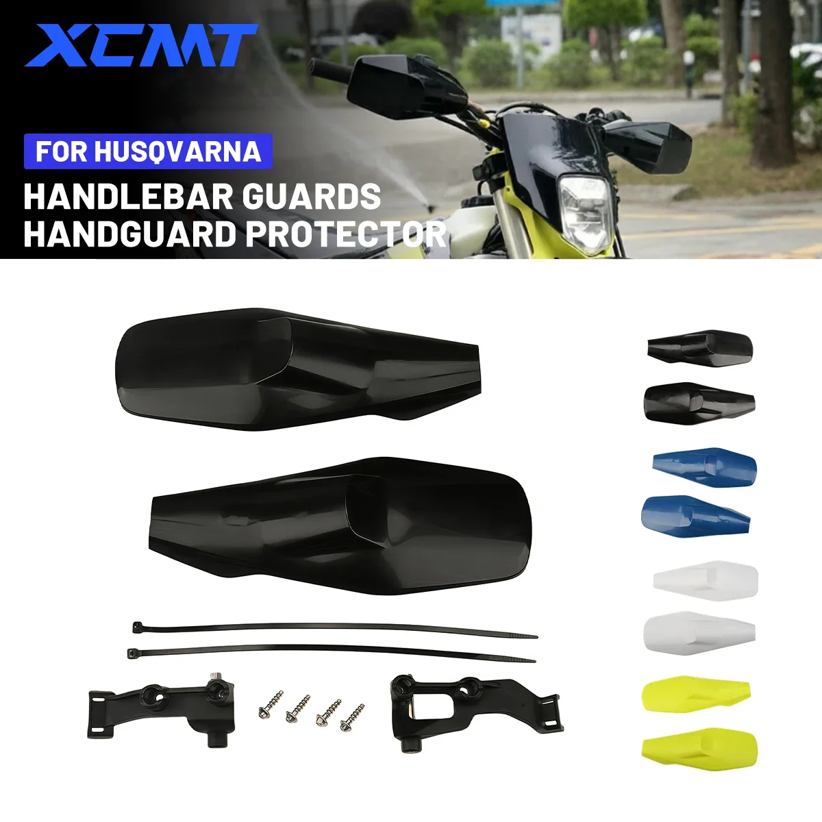 Motocross Handguard Motorcycle Handlebar Protector Hand Guard Handle For HUSQVARNA FC FE FX TC TE 125 150 250 300 350 450 501