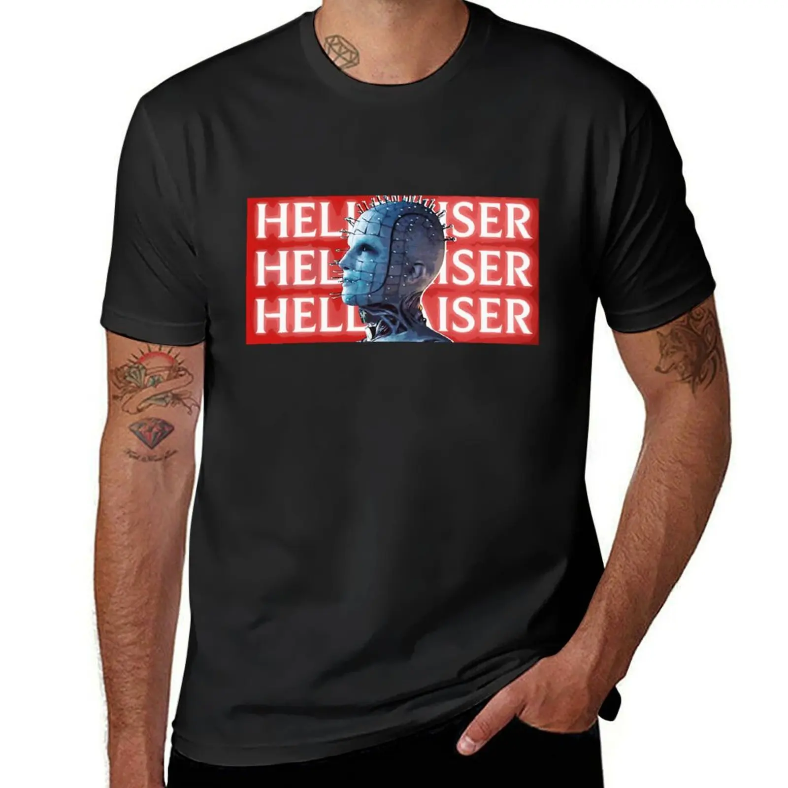 

hellraiser tv show T-Shirt anime clothes plain animal prinfor boys mens graphic t-shirts hip hop