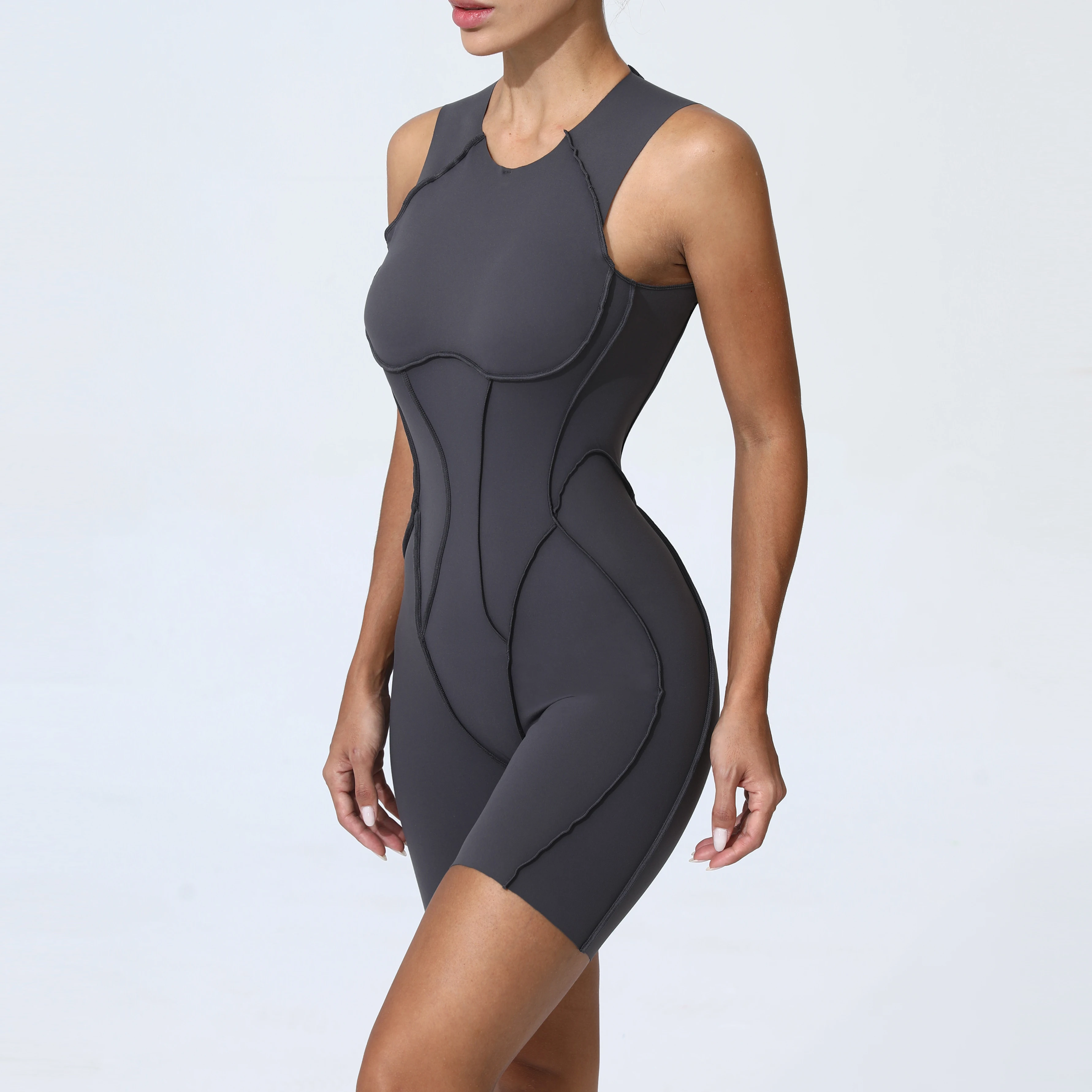 Sports Overalls Padding Sporty Jumpsuit Sportswear Woman Gym Clothing Suit for Fitness Women Bodysuit
