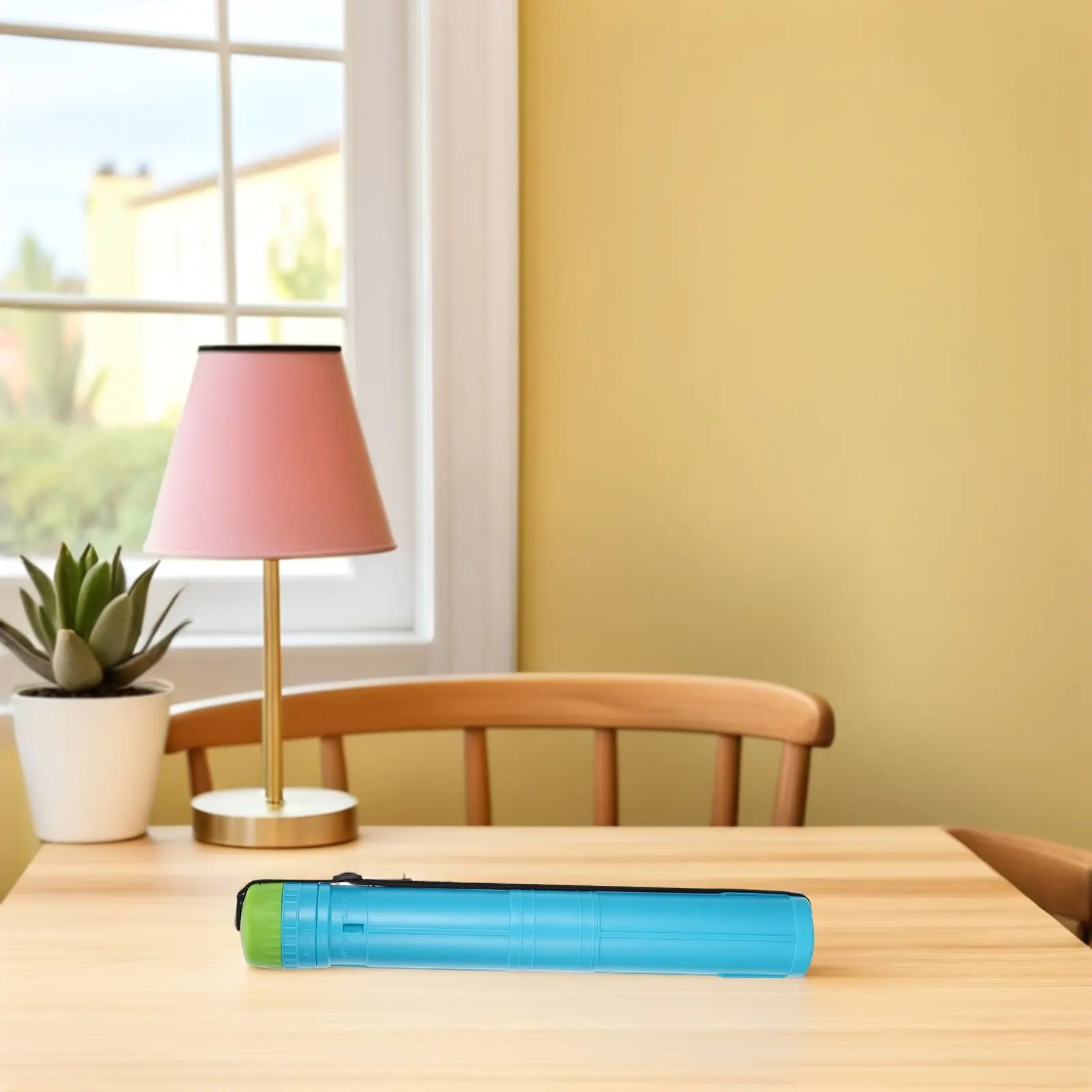 Adjustable Children Telescoping Drawing Tube Portable Holder Extendable Storage Poster Tube with Strap for Art Storage
