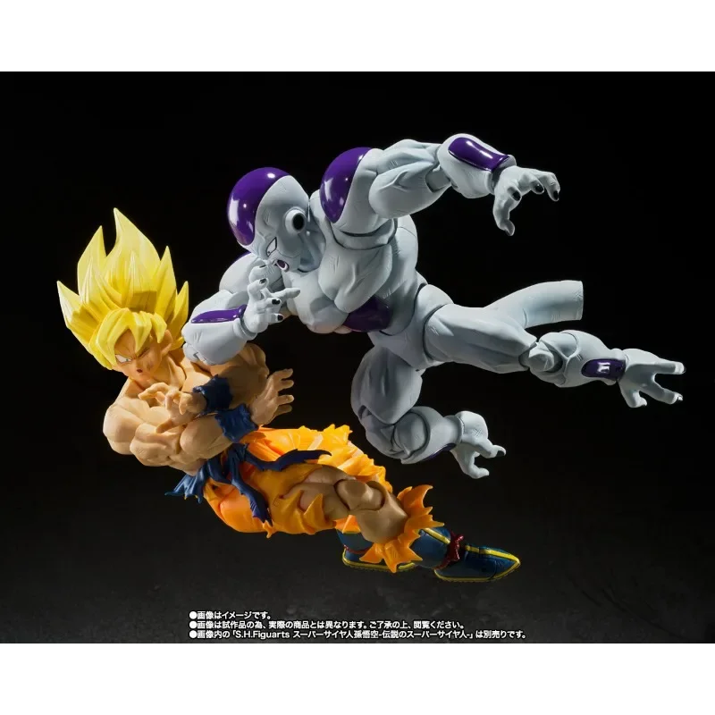 Bandai ในสต็อก Original S.H.Figuarts DragonBall Z อะนิเมะ-FULL POWER FRIEZA- Action Figures ของเล่นสะสมของขวัญสําหรับเด็ก