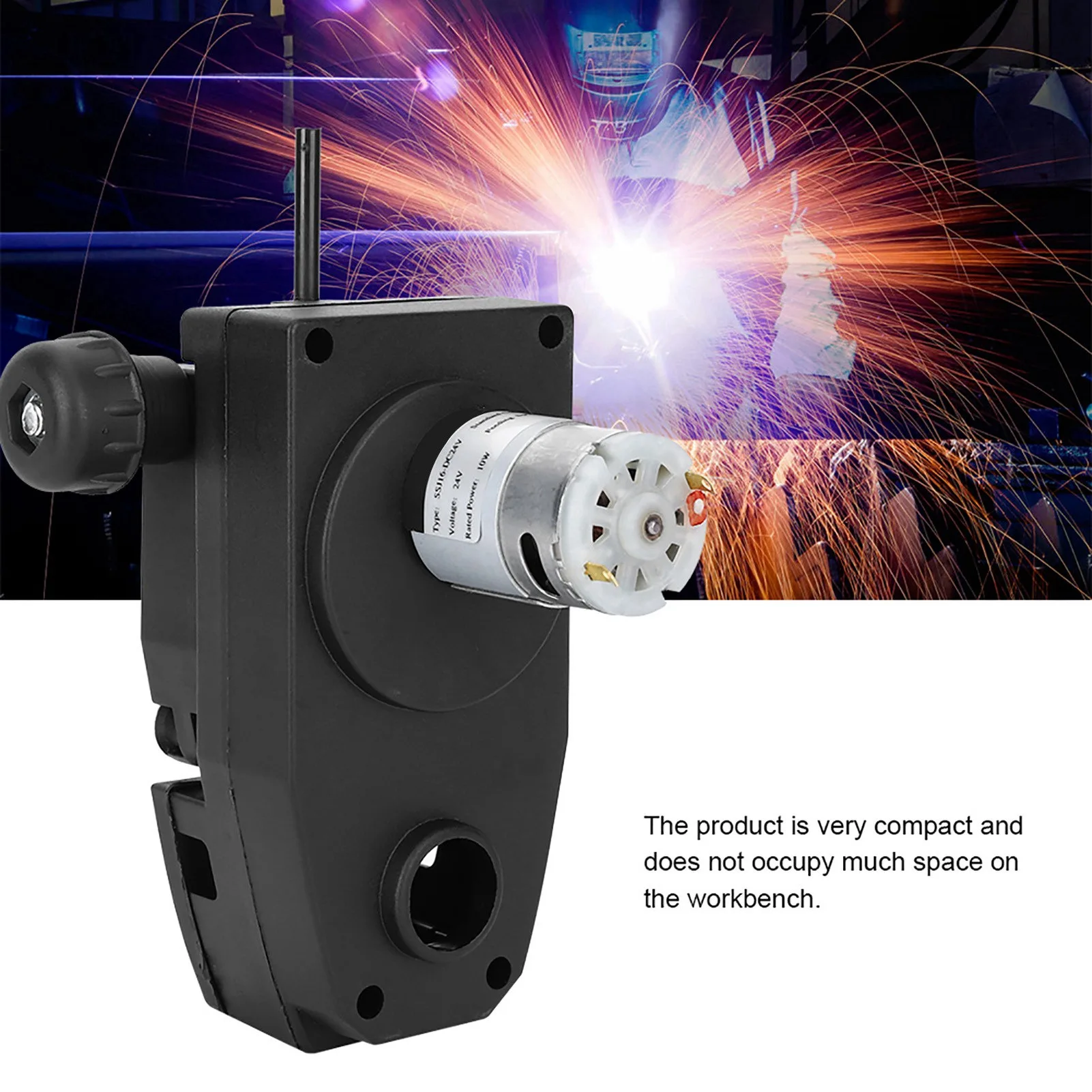 24V 10W Mig Welder Roll Wire Feed Motor 0.8/1.0mm Soldering Wire Feeder Machine Mig Welder Wire Feeder Wire Feeder Machine