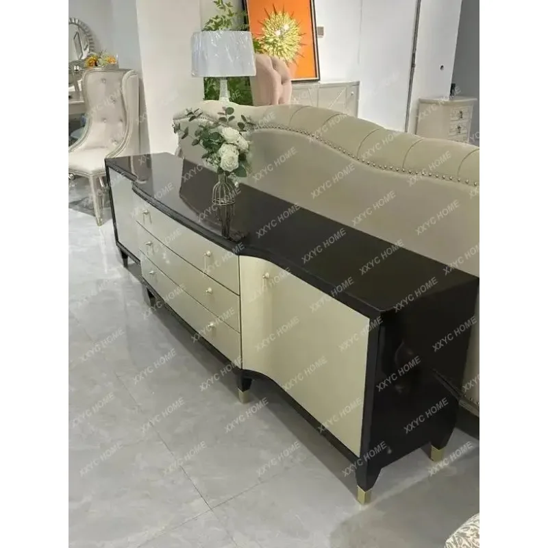 XX light luxury TV cabinet, simple and versatile style TV cabinet