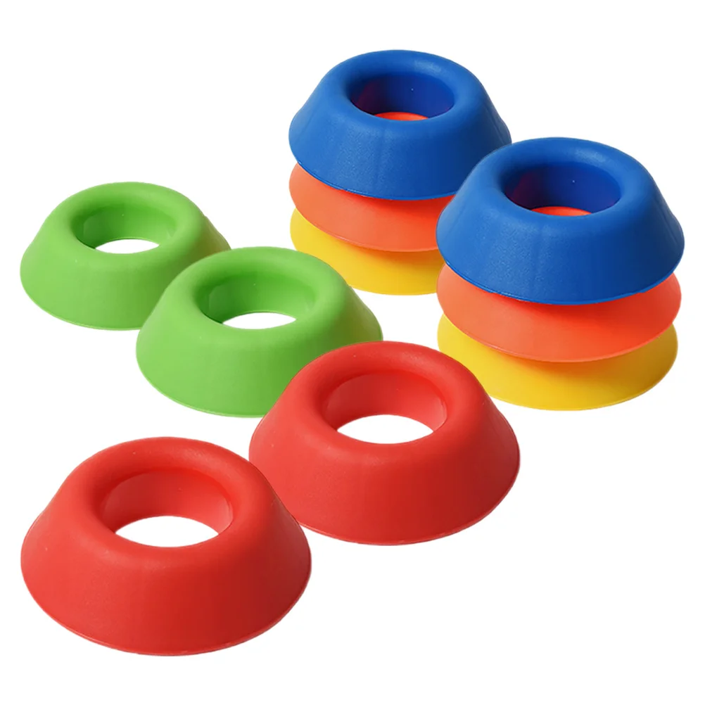 

10Pcs Ball Holder Stand Robust Round Structure for Basketball Soccer Volleyball Display Secure Stable Mounting Display Stand