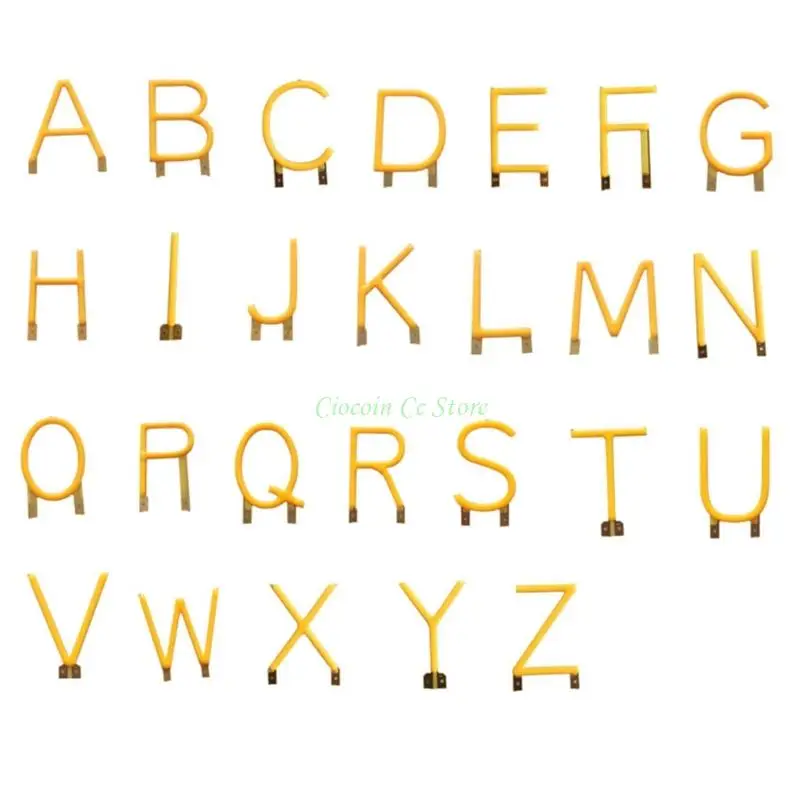 X90F Omnidirectional LED Letters Lights Letters 90LM Bright 1W FPC Design