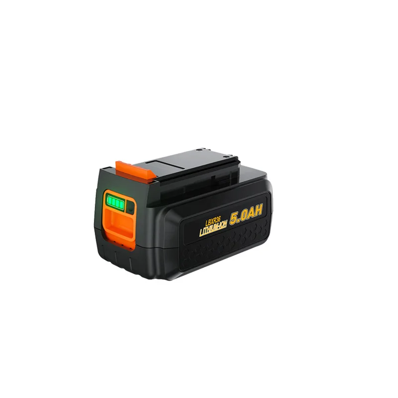 Voor Black & Decker LBXR36 40V Batterij Oplaadbare 5000mAh Met Oplader LBX2040 BL2036 LST136 LST420 LST220 L50 Elektrisch gereedschap