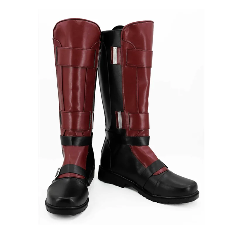 Volwassen Dead Cosplay Poollaarzen Schoenen Wade Fantasia Wilson Schurk Kostuum Accessoires Vermommen Halloween Rekwisieten Op Maat Gemaakt