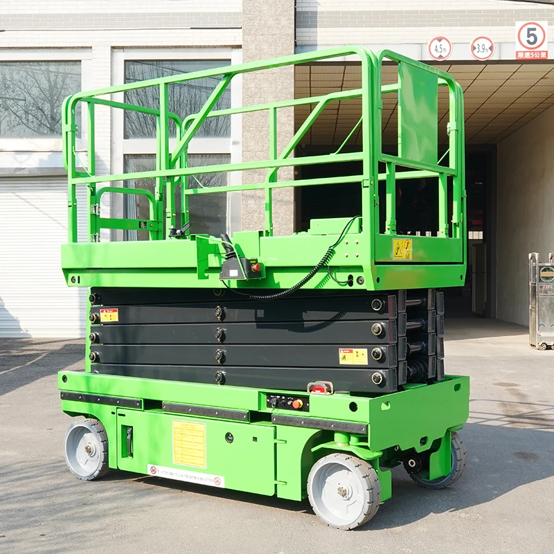 Electric Motor Is More Stable Track Type High-altitude Lifting Scissor Type Lifting Platform Is More Stable High Quality