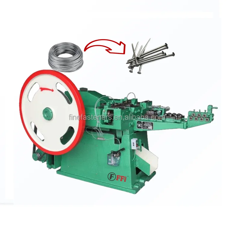 1-6 inch wire nail producing cutting machine