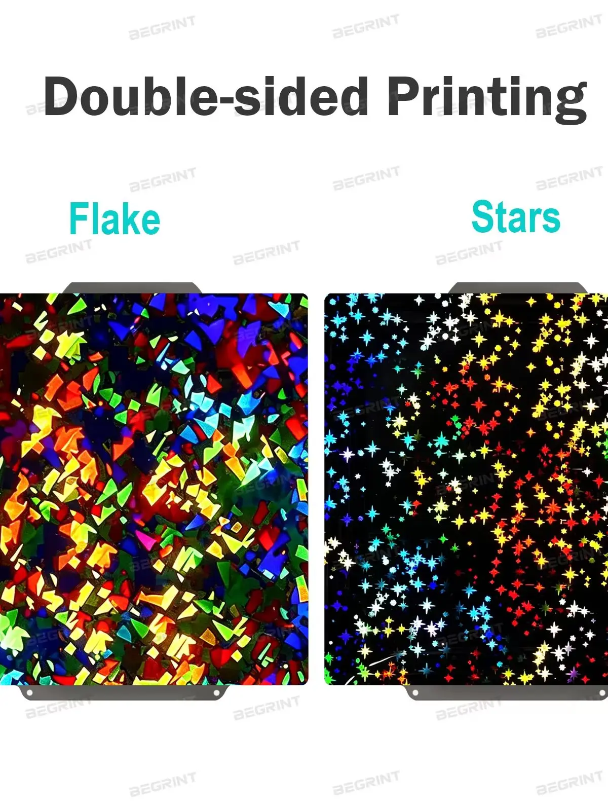 Für Flashforge Creator 5 Pro Bauplatte 266×270mm Doppelseitig Strukturiertes PEI-Federstahl-Druckbett für Flashforge Creator 5