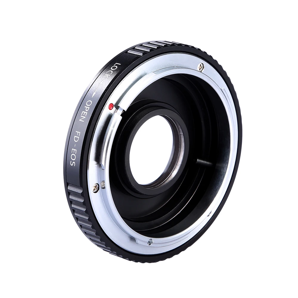 K&F Concept Lens Adapter for Canon FD with glass mount lens to Canon EOS EF camera 1DX 5DS 5D3 6D2 7D 700D 750D 760D