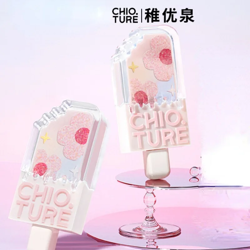 

CHIOTURE Hydrating Lip Glaze Mirror Glass Lip Gloss Moisturizing No-Sticky Liquid Lipstick Females Makeup Rare Beauty Cosmetics