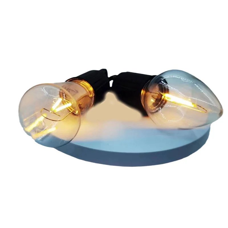 ABJY-наружный светодиодный гирляндный светильник с крючком, 400 мАч, USB-лампа типа C, 3 режима, водонепроницаемый фонарь для кемпинга, подвесной светильник для палатки-T03