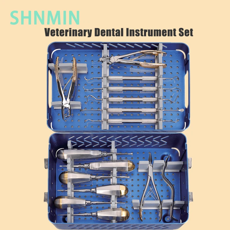 

Small Animal Surgical Tool Set Veterinary Dental Instrument Kit Medical Orthopedic Forceps for Pet Dog Cat Surgery