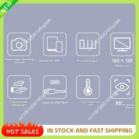 N88R Smartphone IR Thermal Imaging Camera 160X120 Resolution Type-C Port Plug And Play Options For 88° FOV, Aluminum Case