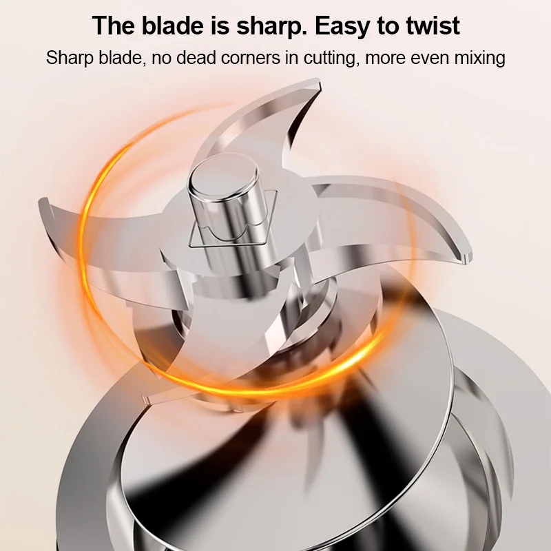 مفرمة اللحم التجارية بقدرة 1500 وات، قطاعة اللحوم SUS الألمانية 187 دورة في الدقيقة محرك نحاسي لملء سجق اللحوم المجمدة، متجر الجزار في المطاعم #5