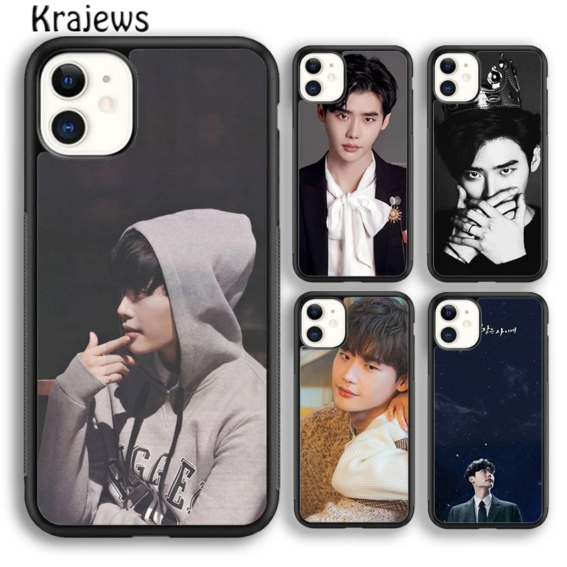 Krajews Lee Jong Suk Phone Case Cover For iPhone 16 15 14 plus XS XR 11 12 mini 13 pro max coque Shell Fundas