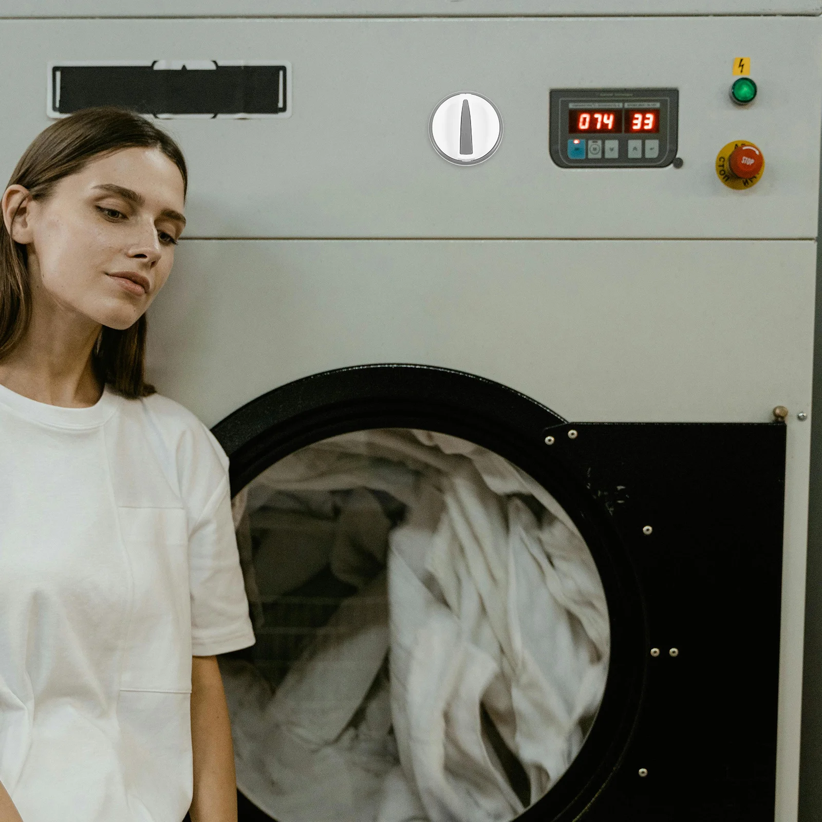 

Washing Machine Knob Washer Dryer Control Replacement Sturdy Material Easy Installation Save Time Effort Convenient Adjusting