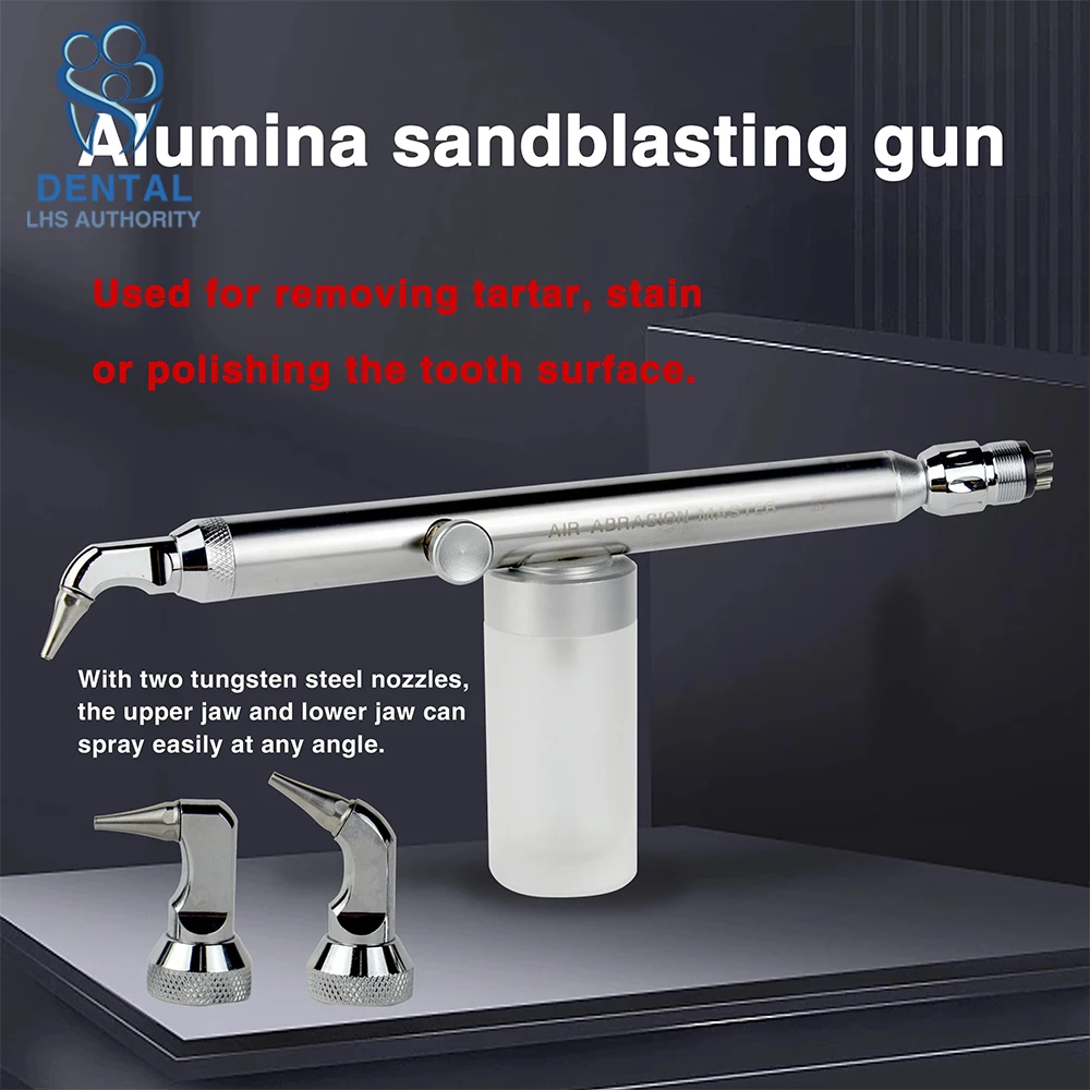 

Dental Aluminum Oxide Micro Blaster Interface Microetcher Sandblasting Alumina Gun Air Abrasion Polisher 2/4hole Dentistry Tools