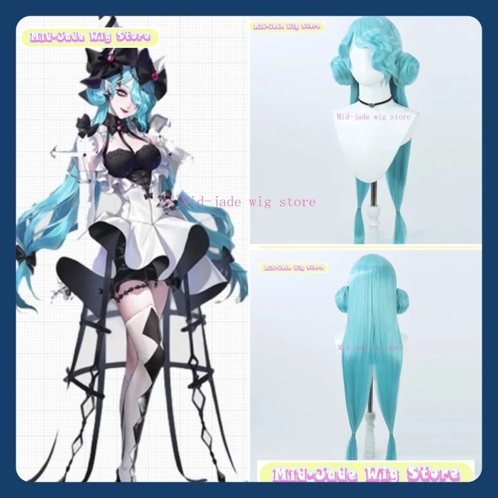 

Mid-jade Wig Store Path To Nowhere Nox Cosplay Wig Anime Game Role Playing Synthetic Hair Halloween Party